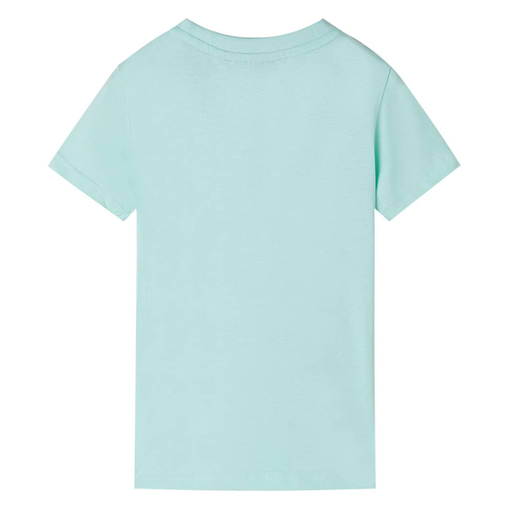 Kids T-Shirt Cotton Light Mint 140 Children's Top Kids Clothing Kids Variant 6
