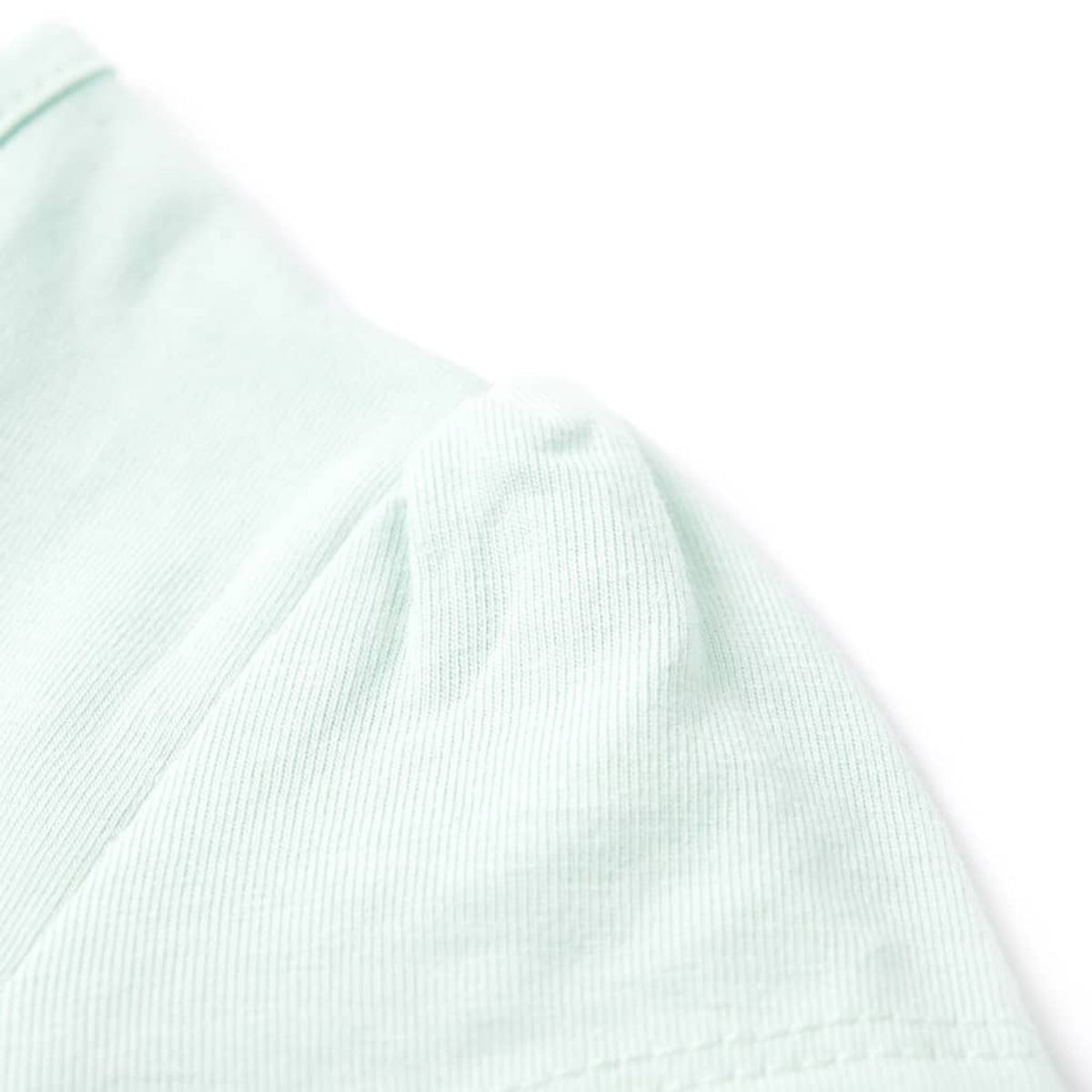 Kids T-Shirt Cotton Light Mint 128 Children's Top Kids Clothing Kids Wear 128