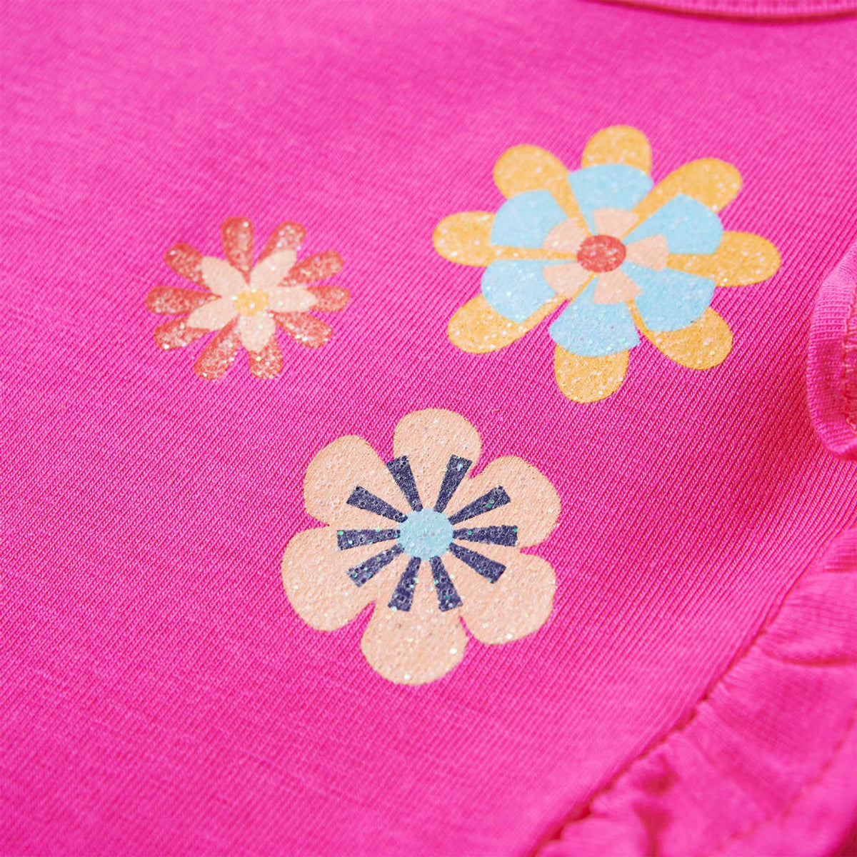 Kids T-Shirt Cotton Dark Pink 116 Children's Top Kids Clothing Kids Wear Long