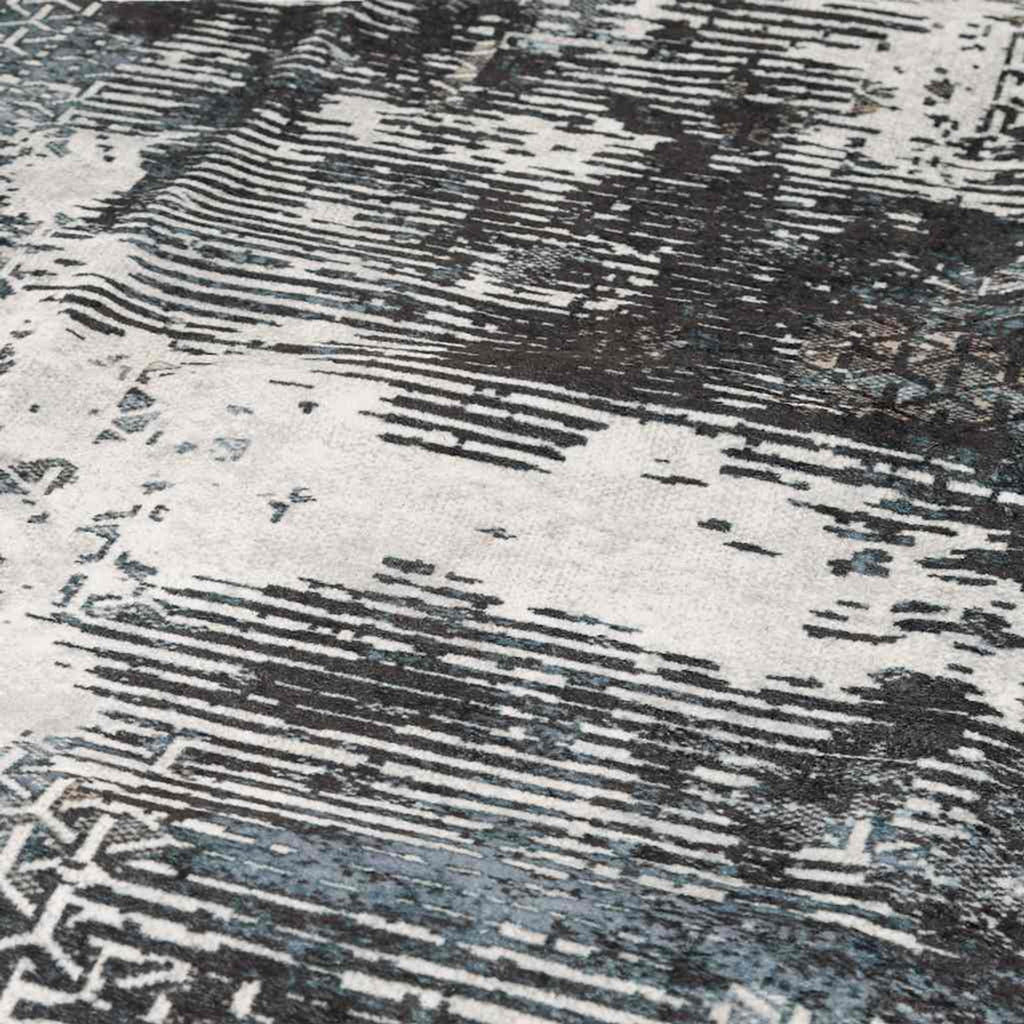 Rug Polyester Multicolour 80 x 0.4 x 150 cm Floor Mat Home Decor Variant 3