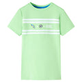 Kids T-Shirt Cotton Neon Green 128 Children's Top Kids Clothing Kids Variant 2