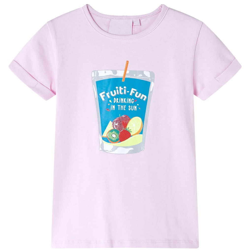 Kids T-Shirt Cotton Soft Pink 116 Children's Top Kids Clothing Kids Wear 116