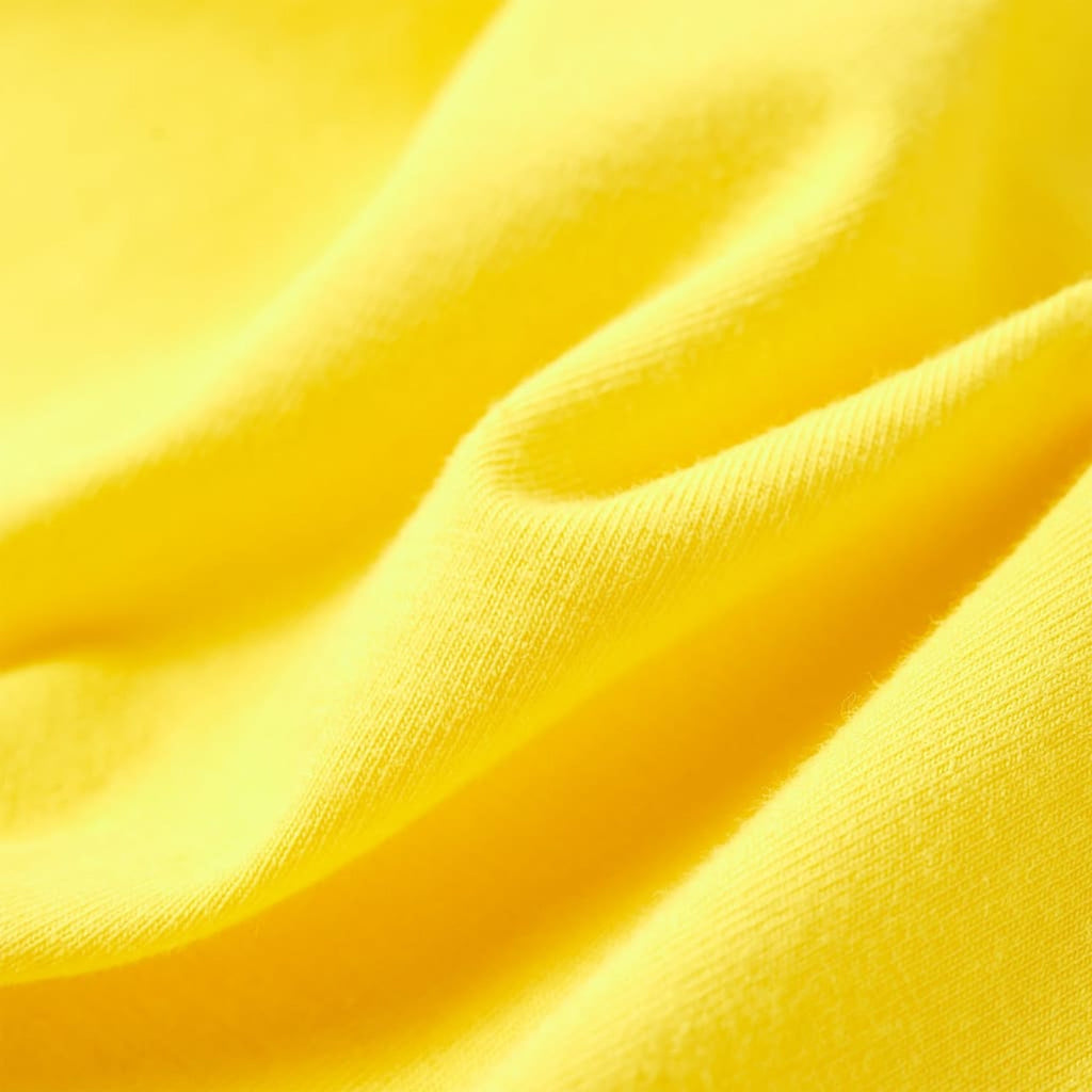 Kids T-Shirt Cotton Yellow 128 Children's Top Kids Clothing Kids Variant 2