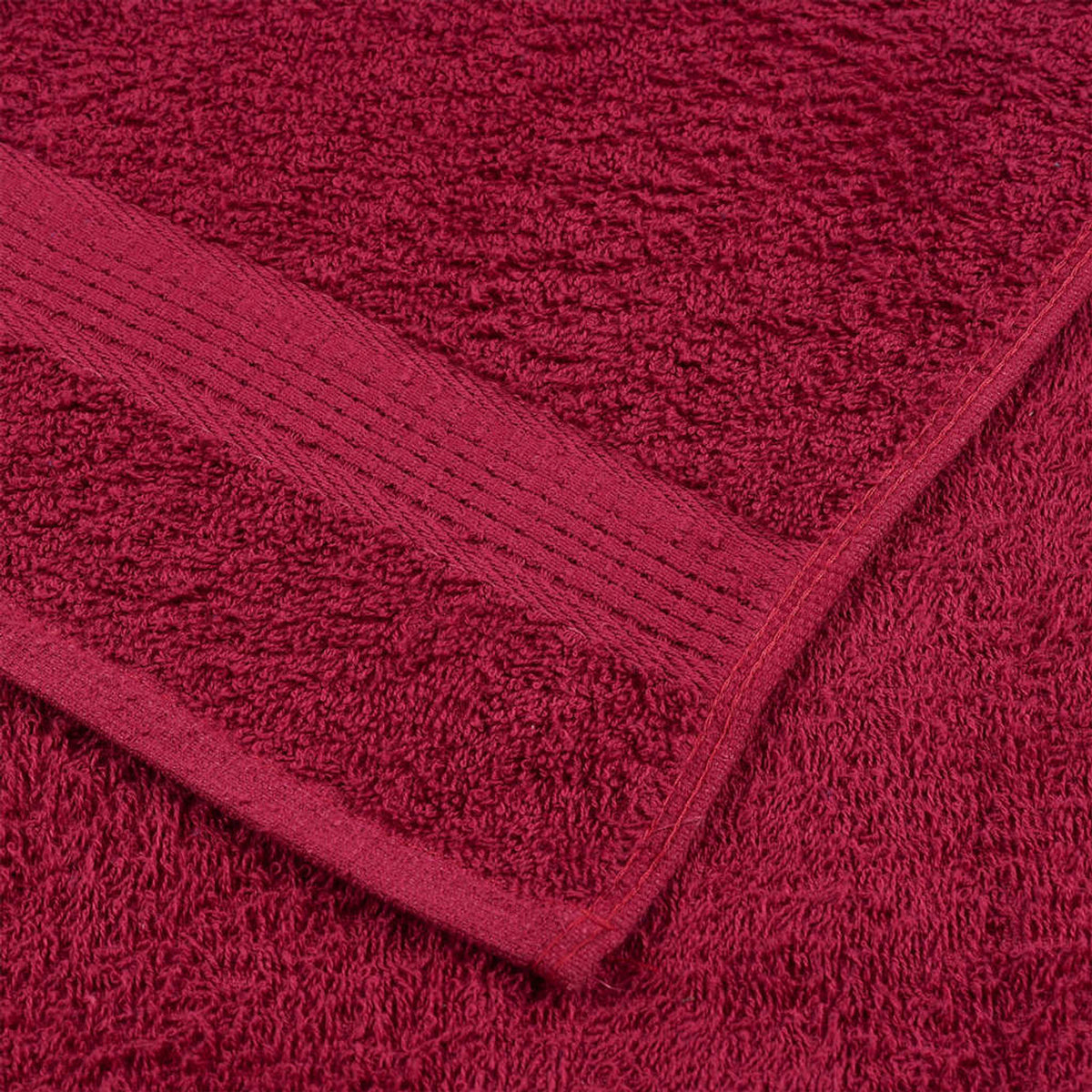Towel Cotton Bordeaux 150 x 100 cm Bathroom Bath Linen Home Towels 4 pcs