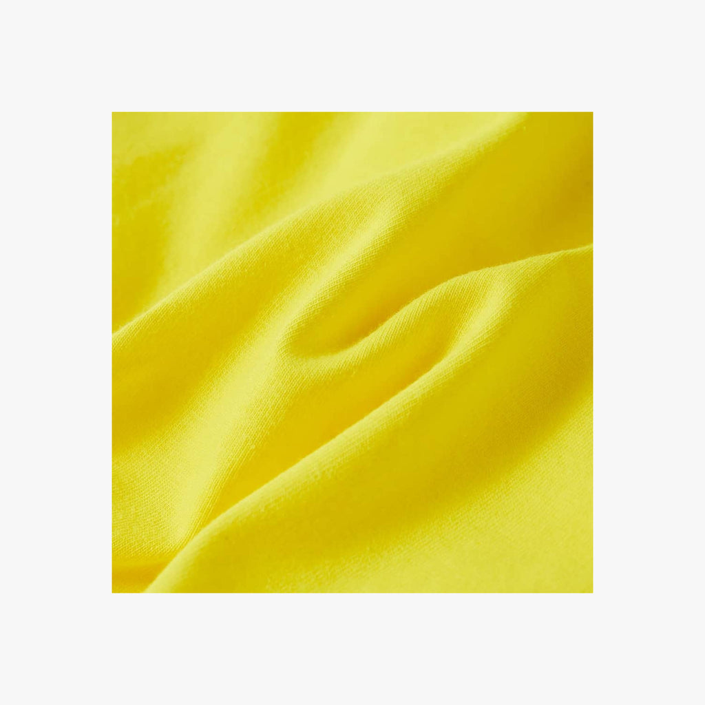 Kids T-Shirt Cotton Yellow 116 Children's Top Kids Clothing Kids Wear Kids'