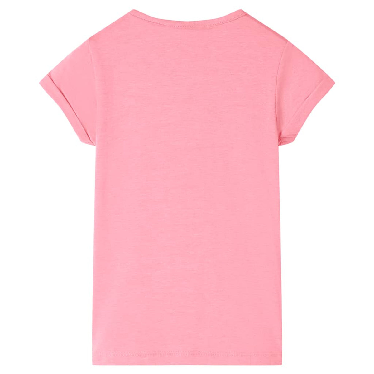 Kids T-Shirt Cotton Bright Pink 128 Children's Top Kids Clothing Variant 3