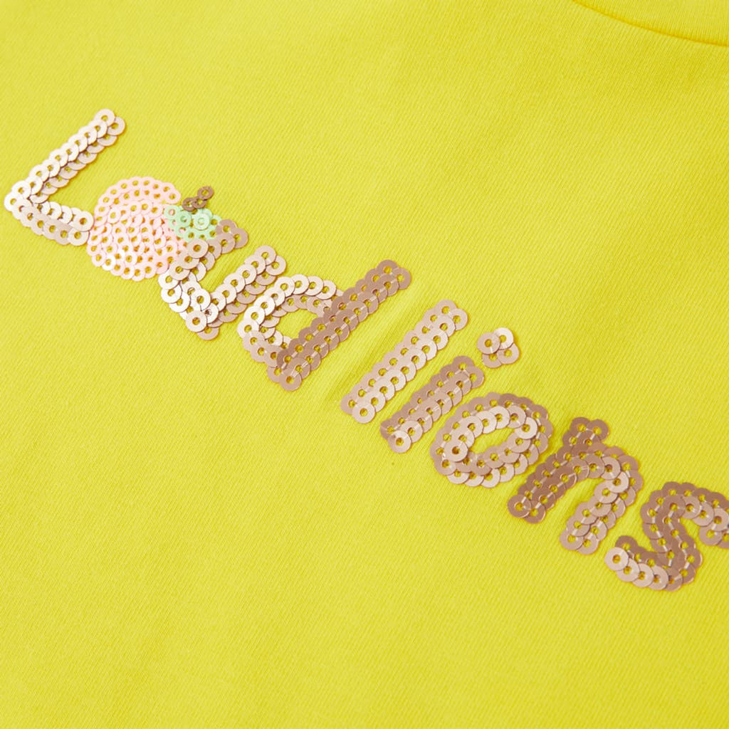 Kids T-Shirt Cotton Bright Yellow 140 Children's Top Kids Clothing Kids Wear
