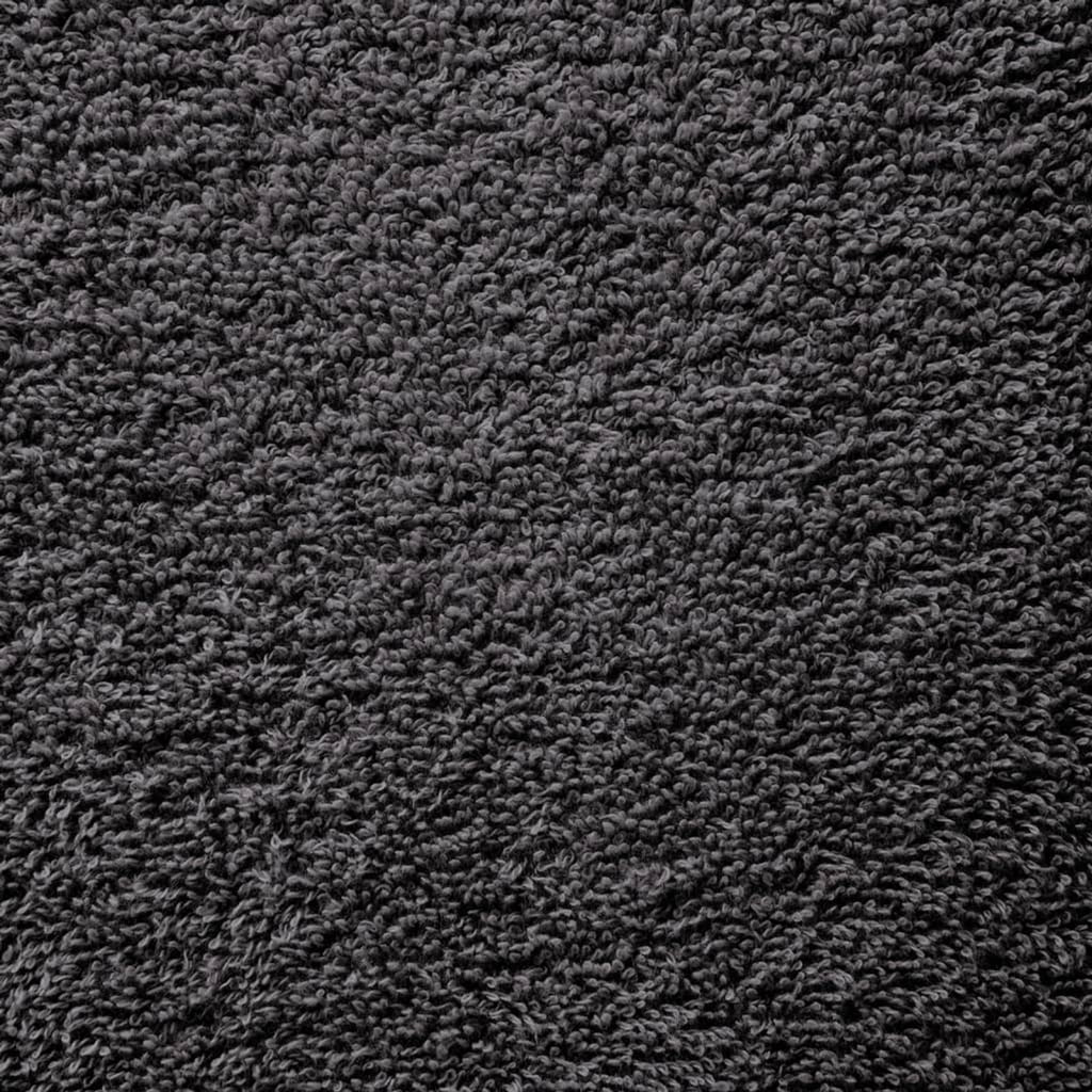 Towel Cotton Anthracite 50 x 30 cm Bathroom Bath Linen Home Towels 2 Variant 2