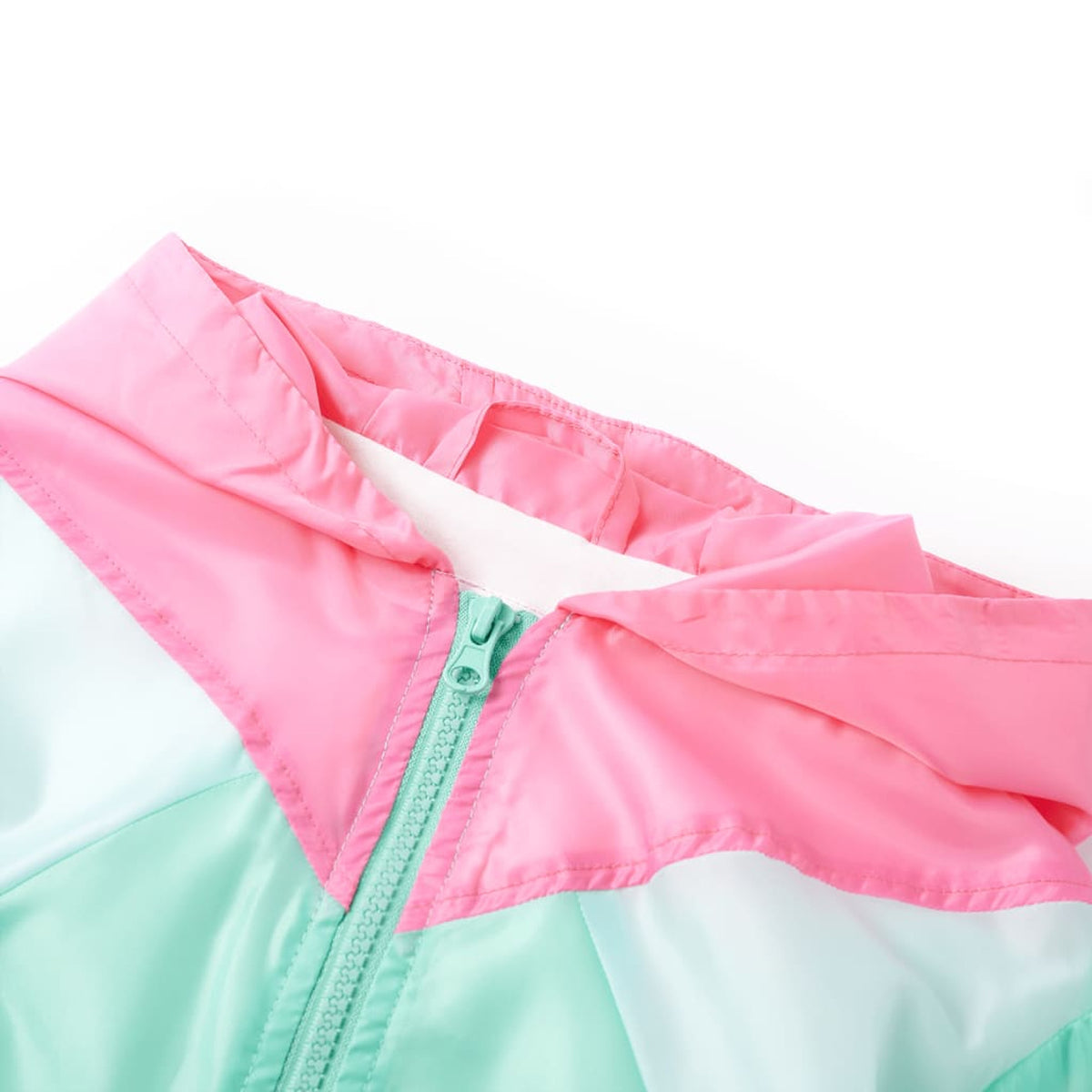 Kids'Hooded Jacket Polyester Green 92 Kids' Outerwear Zip Multicolour 92