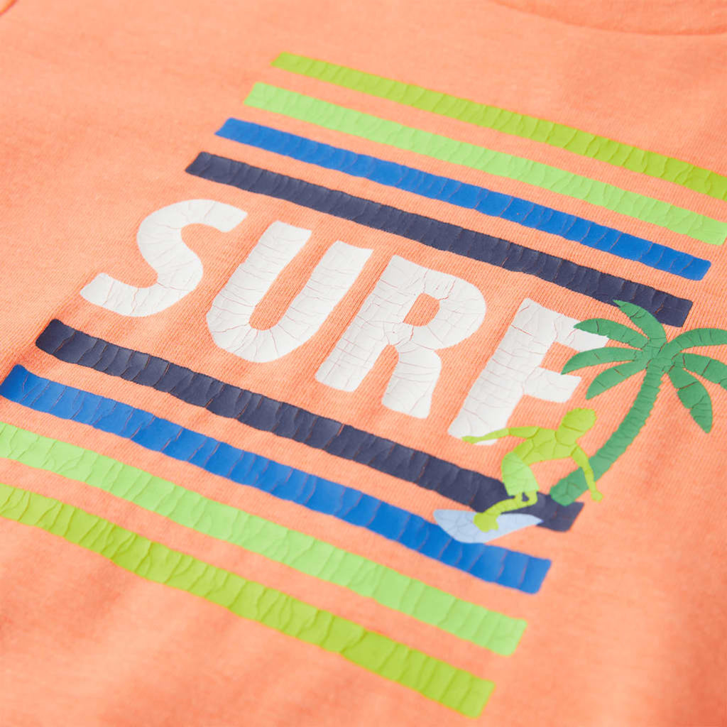 Kids T-Shirt Cotton Neon Orange 128 Children's Top Kids Clothing Variant 3