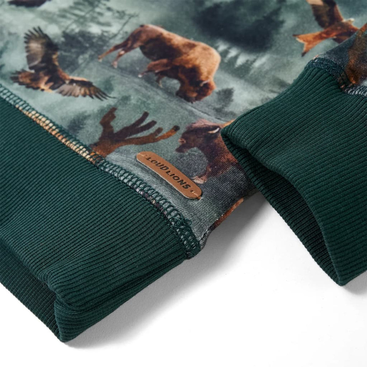 Sweatshirt Cotton Dark Green 92 Kids Clothing Children's Top Kids Variant 2