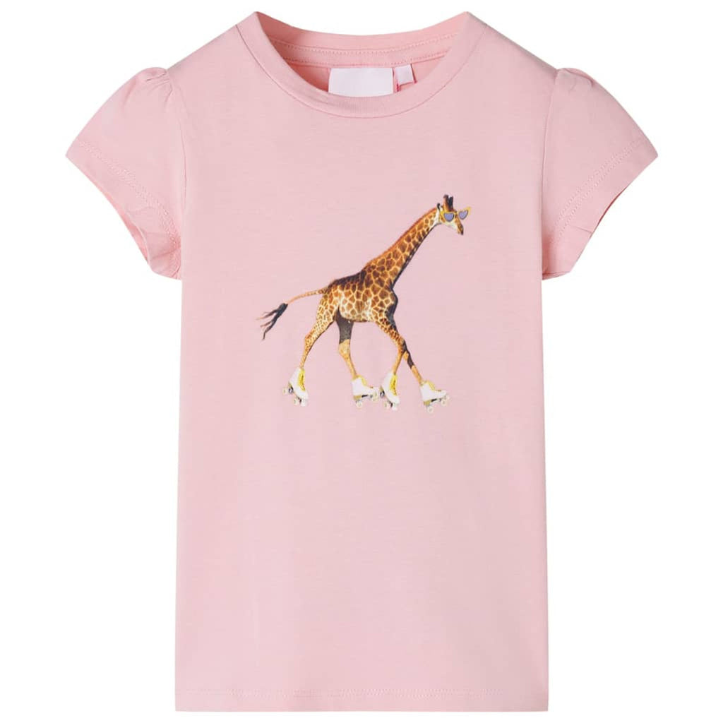 Kids T-Shirt Cotton Light Pink 116 Children's Top Kids Clothing Kids Variant 2