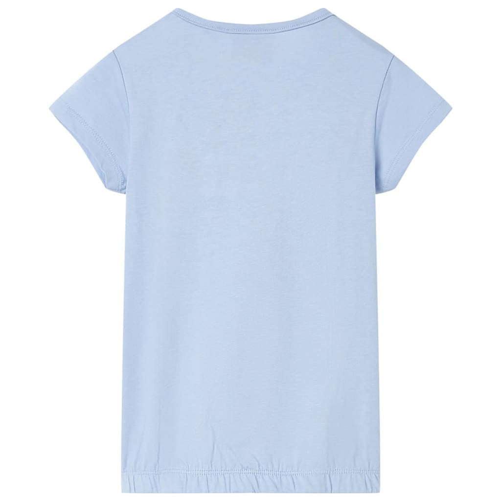 Kids T-Shirt Cotton Blue 92 Children's Top Kids Clothing Kids Wear Kids' Tops
