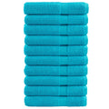 Towel Cotton Turquoise 200 x 100 cm Bathroom Bath Linen Home Towels Variant 2