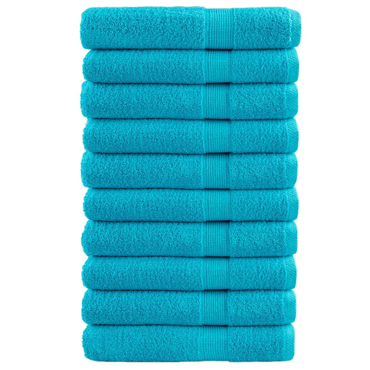 Towel Cotton Turquoise 200 x 100 cm Bathroom Bath Linen Home Towels Variant 2