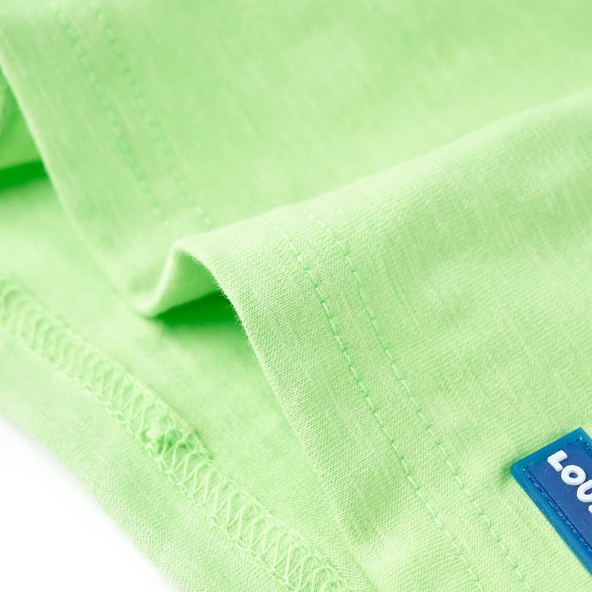 Kids T-Shirt Cotton Neon Green 128 Children's Top Kids Clothing Kids Variant 3